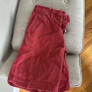 Mens Polo size 31 faded Nantucket red classic fit!!Casual front and back pockets